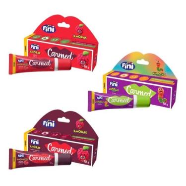 Imagem de Carmed kit com 3 gloss