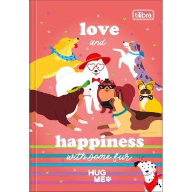 Imagem de Caderneta (Pequena) Brochura 1/4 Hug Me 80 Folhas 14 x 20cm Tilibra, V
