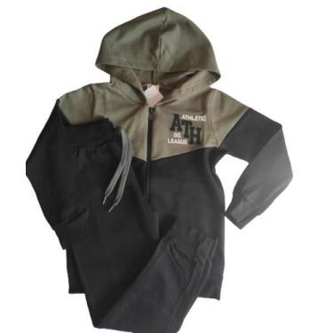 Imagem de Conjunto moletom infantil e juvenil menino - inverno - Hrradinhos, Ver