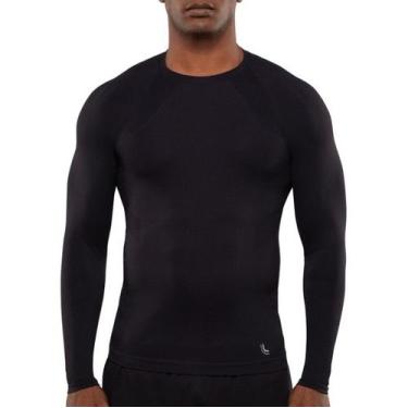 Imagem de Camiseta lupo masculina termica run vb 70045-002, Preto, G