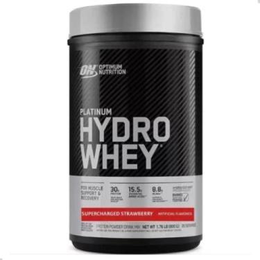 Imagem de Whey Protein Platinum Hydro 800g 1,76 LBS Optimum Nutrition, Morango