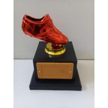 Imagem de Troféu chuteirinha de bronze (14 cm). - Jebs