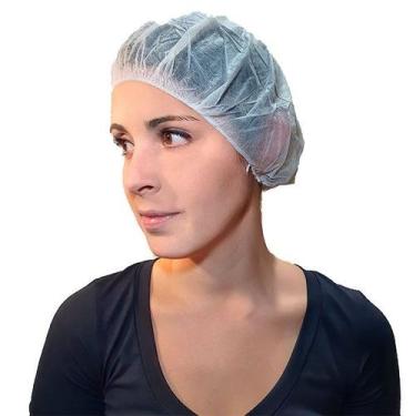 Imagem de 100 unidades Touca Cabelo Curto Costurada 40G/M² - Scartare