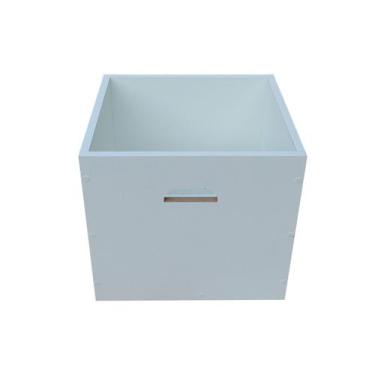 Imagem de Bau Caixa Organizadora em MDF - Chocmaster, Branco, 1 Bau