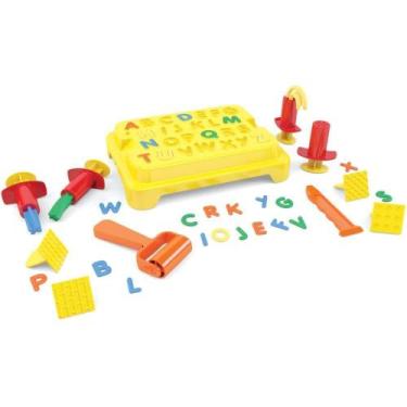 Imagem de Massa para Modelar Criativa BOX Massinha Alfabeto 19PCS - Dismat
