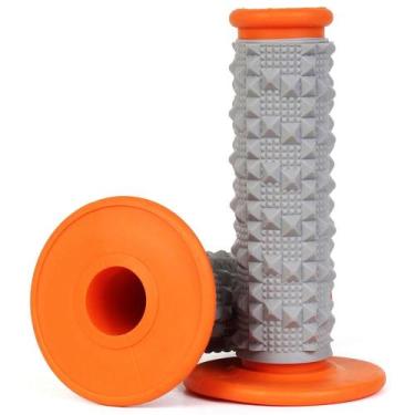 Imagem de Manopla BR Parts Xtremer, Cinza, Laranja
