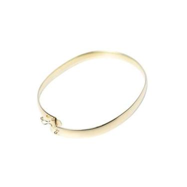 Imagem de Bracelete Amendoa 6 Mm Em Ouro 19 Cm - Virs