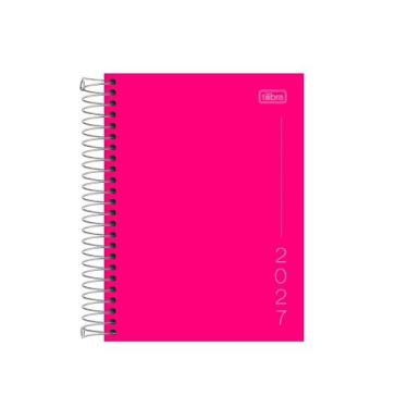 Imagem de Agenda Espiral Pepper Rosa M4 2027 - Tilibra