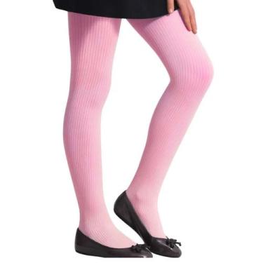 Imagem de Meia Calça Canelada INFANTIL Opaca Confortável Inverno FIO 70 - Selene