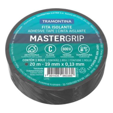 Imagem de Fita Isolante Classe C 0.13 X 19mm Preta 20 Metros - Tramontina 575450