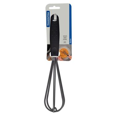 Imagem de Batedor Manual Utilita Nylon Resistente a 180 graus C Panelas Antiaderentes Preto Tramontina