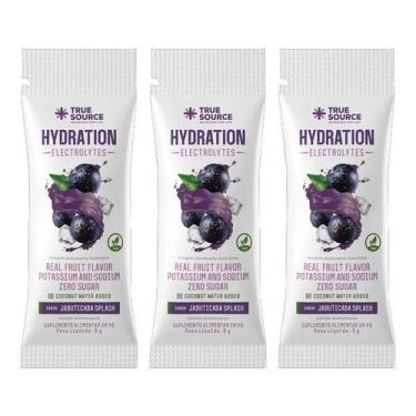 Imagem de Kit 3X: Repositor Eletrolítico Hydration Electrolytes Jabuticaba Splas