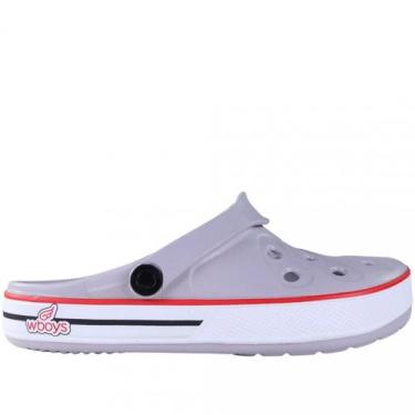 Imagem de Babuche Infantil Menino WBoys 107010, Cinza, 32/33