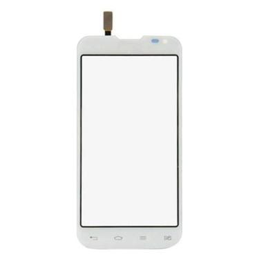 Imagem de HAIJUN Peças de substituição para celular painel de toque para LG L90 Dual / D410 (versão dual SIM) (preto) cabo flexível (cor branca)