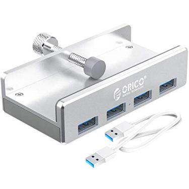 Imagem de Hub em Aluminio 4 Portas USB 3.0 com Adaptador Clipe - MH4PU - Orico