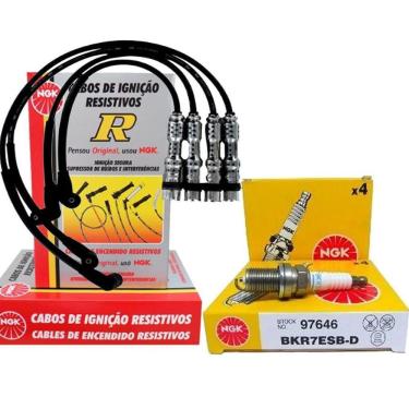 Imagem de Jogo Cabo e Velas Fox Gol Golf Polo Kombi Voyage Flex