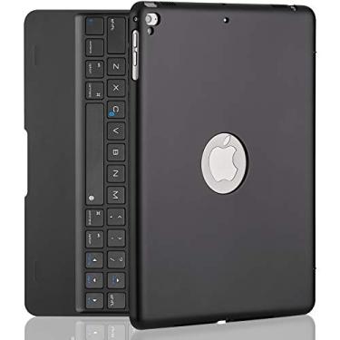 Imagem de NOKBABO Teclado compatível com iPad 6ª geração, compatível com ipad pro 9,7 polegadas, para iPad 5ª geração, para iPad Air 2 e 1 teclado, capa traseira rígida 130°, ultrafino, despertar/hibernar