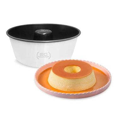 Imagem de Forma de Bolo ou Pudim Antiaderente com Tubo 22cm
