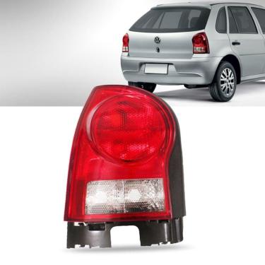 Imagem de Lanterna Traseira Gol G4 2006 07 08 09 10 11 Preta Esquerda Bicolor