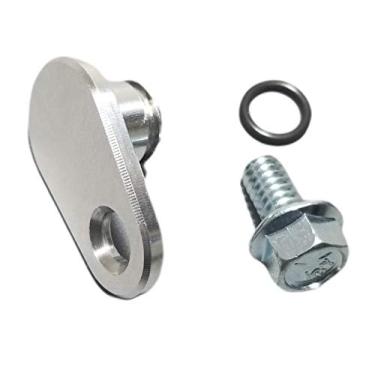 Imagem de Z Whip TH350 Turbo 350 Cabo de detentor para baixo, plugue de alumínio compatível com Chevy GMC TH350 Transmissão SBC 350 327 283 383 307 305 400 454 Orgulhosamente feito nos EUA