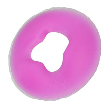 Imagem de Almofada de relaxamento facial, travesseiro de massagem facial de silicone, sensação fresca, confortável e relaxado para mesa de spa