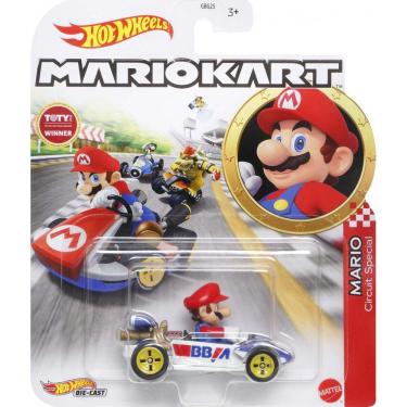 Imagem de Hot Wheels - Tanooki Mario - Standard Kart - Mario Circuito Special MATTEL