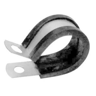 Imagem de CAIXA 10 ABRACADEIRA COM BORRACHA TUBO DE 25 A 28MM 1''A 1.18''