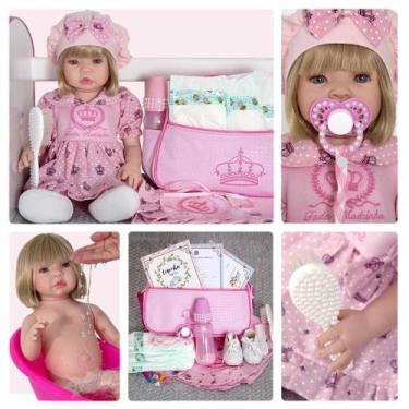 Imagem de Bebê Reborn Princesa Grande Preço Barato Luxo - Cegonha Reborn Dolls