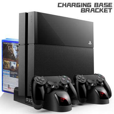 Base Vertical Com Cooler Para PlayStation 4 PS4 Slim Pro - Dobe - Outros  Games - Magazine Luiza