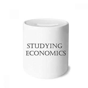 Imagem de DIYthinker Caixa de moedas de cerâmica para estudar, de forma econômica, presente de cofrinho