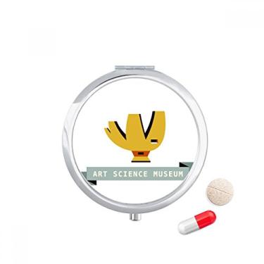 Imagem de Caixa de comprimidos para museus de ciências de arte de Singapura, caixa de armazenamento de medicamentos