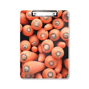 Imagem de Fresh Vagetable Cenouras Imagem Fotografia Prancheta Pasta, Bloco de Escrita Placa de Apoio A4
