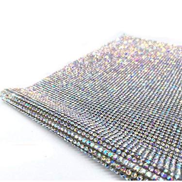 Imagem de Almofada de mão para arte de unhas, tapete de mesa de manicure prateado brilhante, lavável e dobrável para arte de unhas, almofada de manicure, ferramentas de salão, adereços para fotografia, pano de fundo