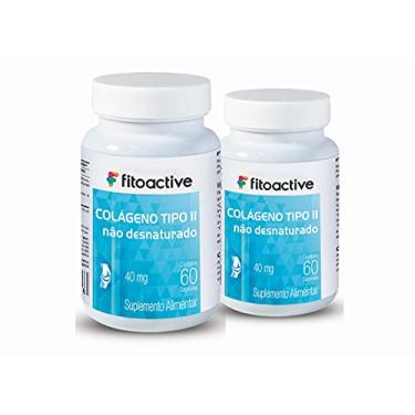 Imagem de Kit 2 Colágeno Tipo 2 40 mg 60 Cápsulas Fitoactive