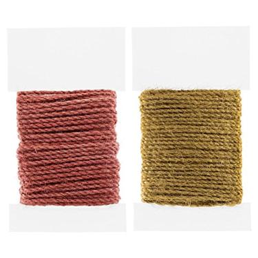 Imagem de Corda de juta Paracord Planet – 2 mm de diâmetro – Pacote com 5 e 50 metros – Disponível em uma variedade de cores