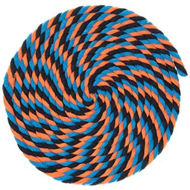 Imagem de Corda de artesanato de macramê de algodão torcido de 1/4 polegada de espessura – Grande variedade de opções de cor e padrão – Comprimentos de 10, 25, 50 e 100 pés, 100 Feet, Twisted