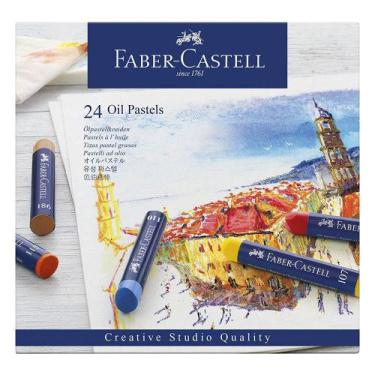 Imagem de Giz Pastel Oleoso Faber Castell Creative Studio 24 Cores