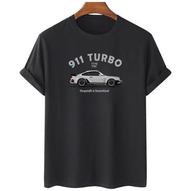 Imagem de Camiseta feminina algodao Porsche Carrera 911 Turbo Carro