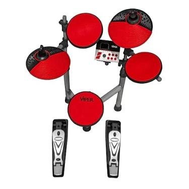 Imagem de Bateria Eletrônica X-Pro Viper ED0 Vermelha C.ibanez