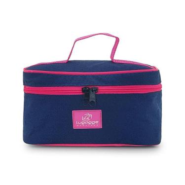 Imagem de bolsinha frasqueira necessarie organizador maquiagem viagem