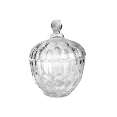 Imagem de Bomboniere/Potiche Vidro C/Tampa 10x13cm N240071-6 - Quanhe