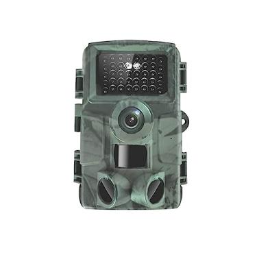 Imagem de Câmera de trilha 4K 30MP IP66 Câmera de caça à prova d'água com ângulo amplo de 120 ° sem brilho Suporte para visão noturna Foto Vídeo Movimento ativado para monitoramento da vida selvagem