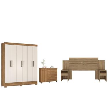 Imagem de Conjunto Quarto de Casal Completo Virgina