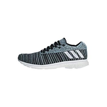 Imagem de adidas Tênis de corrida Adizero Prime Ltd, Preto/branco/azul Spirit, 10.5