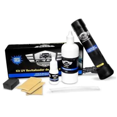 Imagem de Kit Revitalizador de Faróis e Lanternas Uv para 10 aplicações Prime Auto