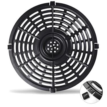 Imagem de Frigideira Air Fryer para fritadeira a ar Power XL de 5 QT, bandeja de substituição redonda antiaderente de 22 cm, 5 QT, acessórios, placa mais nítida, pode ser lavada na lava-louças
