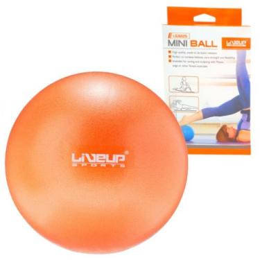 Imagem de Overball Para Pilates 25cm Laranja Liveup  Liveup Sports