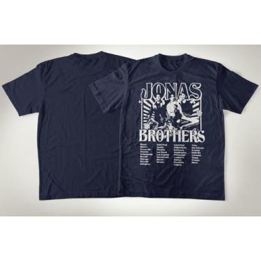 Imagem de Camiseta De Algodão Pop Power Jonas Brothers - Porto Stamp