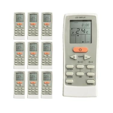 Imagem de Kit 10 Controle Remoto Compatível com Ar Condicionado York Split Gz-12a-e1 12b Yje