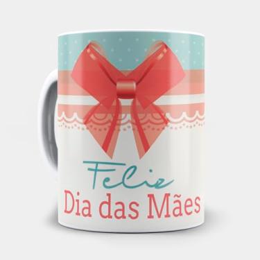 Imagem de Caneca xicara feliz dia das mães laço 24